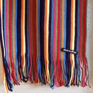 Italian knit pima cotton silky warm scarf